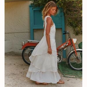 New Free People In My Dreams Midi Dress